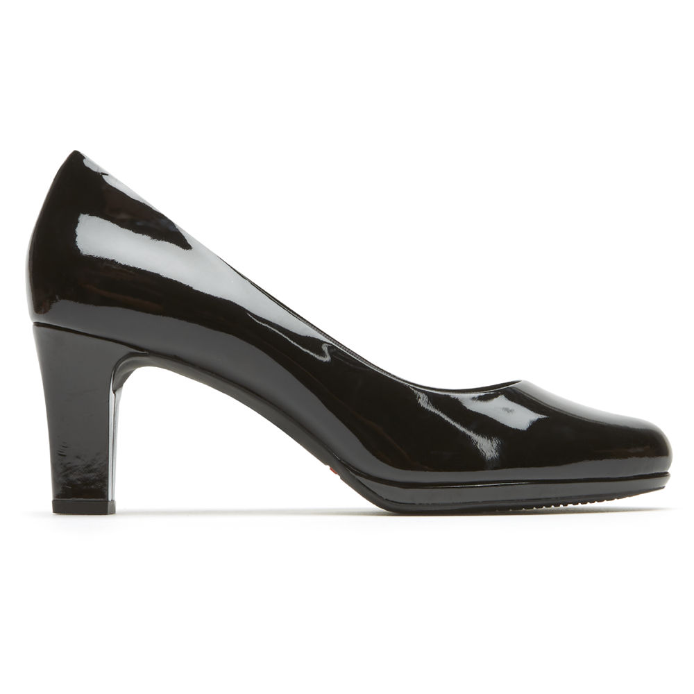 Pumps Rockport Mujer Mexico - Total Motion Leah Negros - ZCRUJ6804